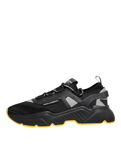 Dolce & Gabbana Black Daymaster Low Top Men Sneakers Shoes – EU44.5/US11.5 par Dolce & Gabbana | Disponible sur Sandy Store ByNet