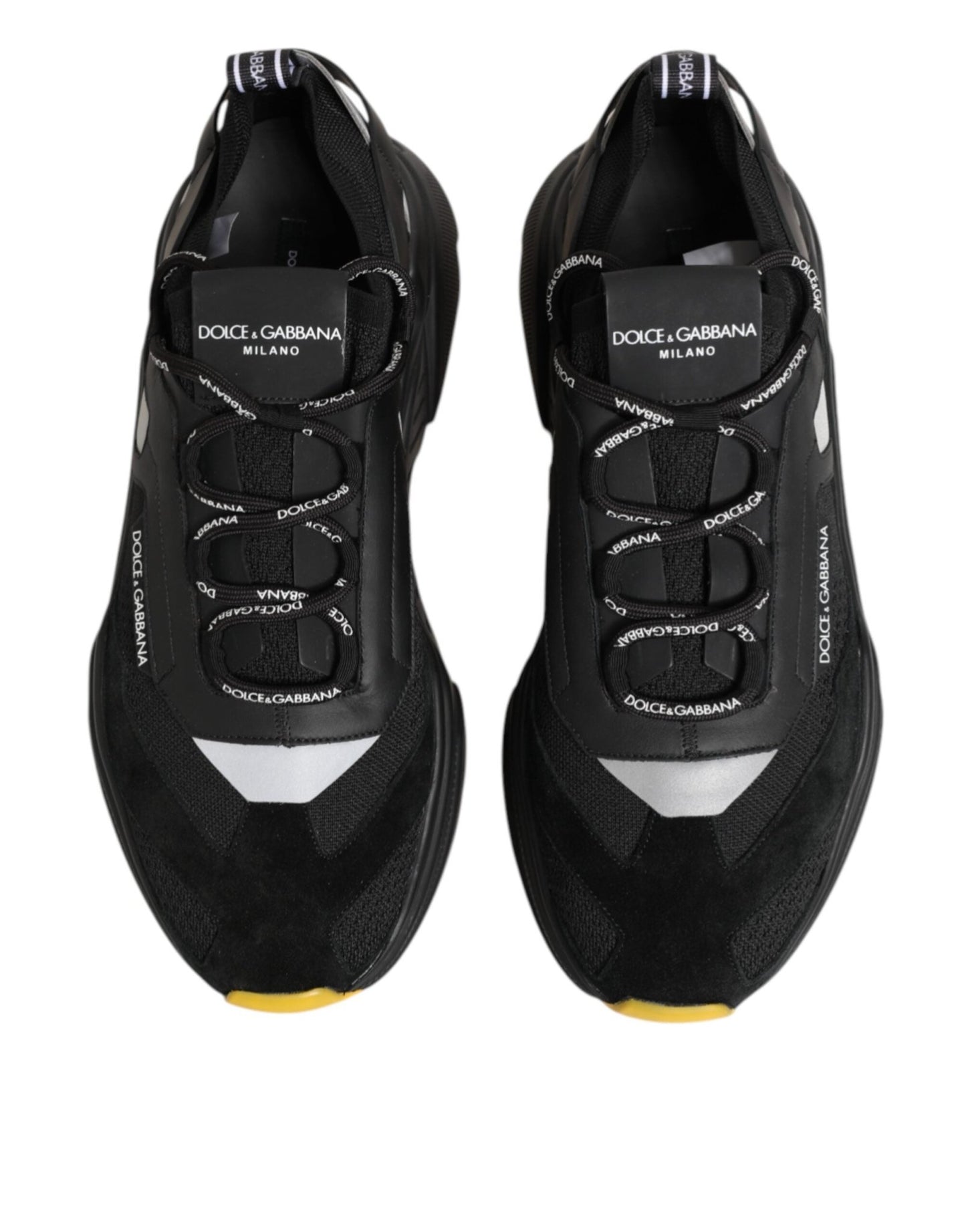 Dolce & Gabbana Black Daymaster Low Top Men Sneakers Shoes – EU44.5/US11.5 par Dolce & Gabbana | Disponible sur Sandy Store ByNet