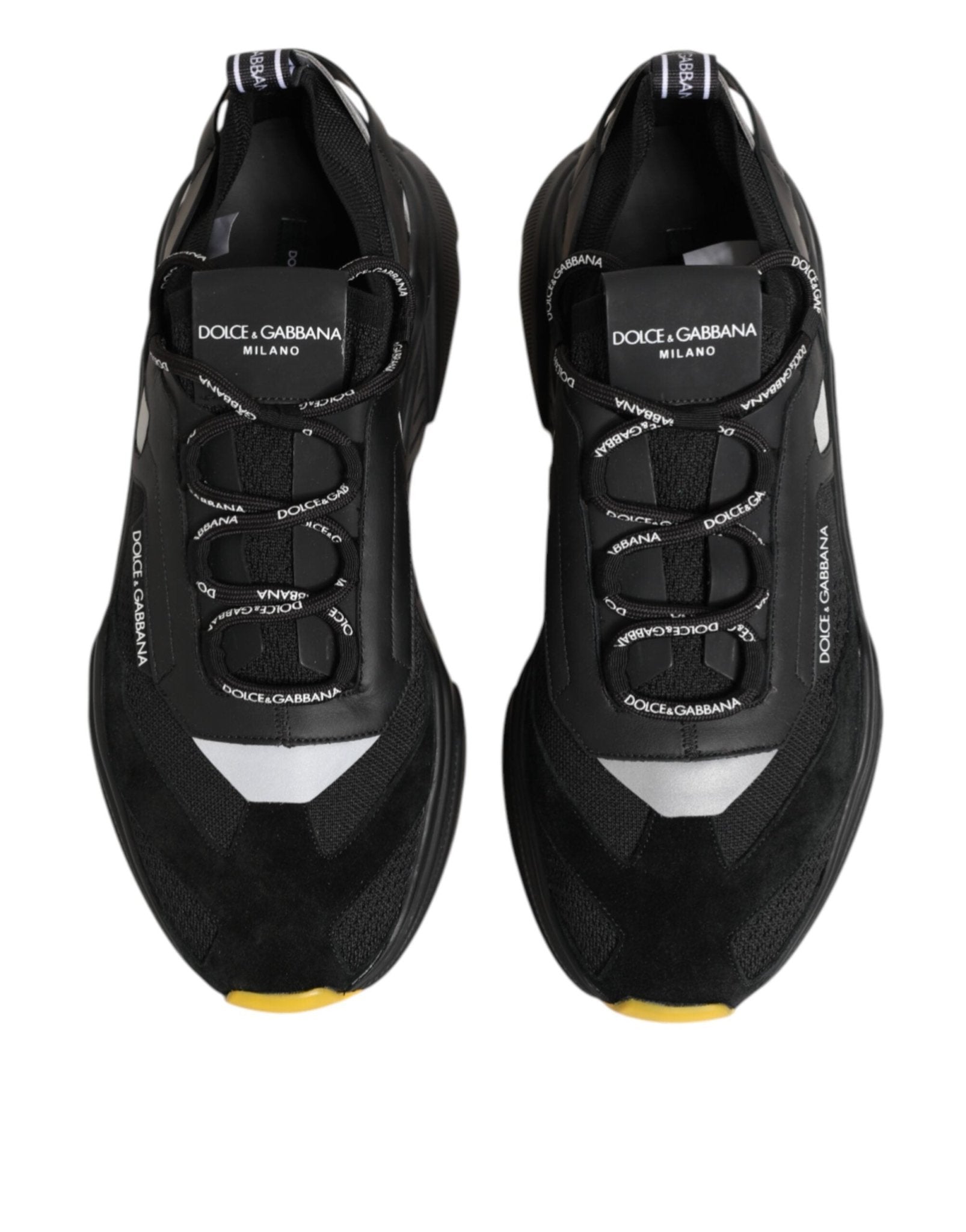 Dolce & Gabbana Black Daymaster Low Top Men Sneakers Shoes – EU44.5/US11.5 par Dolce & Gabbana | Disponible sur Sandy Store ByNet