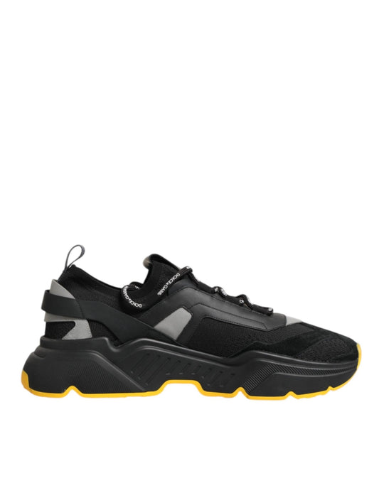Dolce & Gabbana Black Daymaster Low Top Men Sneakers Shoes – EU44.5/US11.5 par Dolce & Gabbana | Disponible sur Sandy Store ByNet