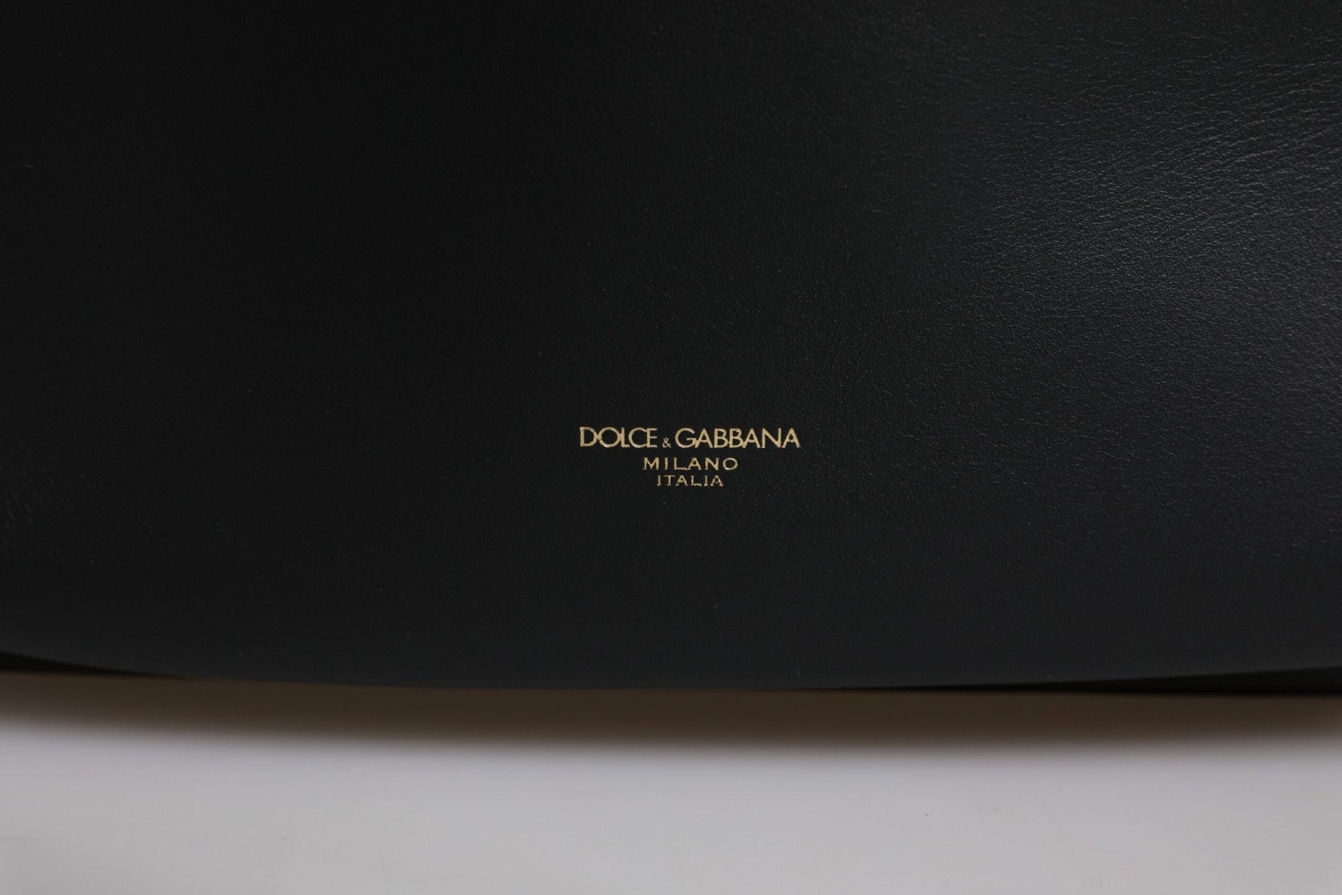 Dolce & Gabbana Black DG Leather Logo Print Travel Back Pack Bag - Sandy Store ByNet