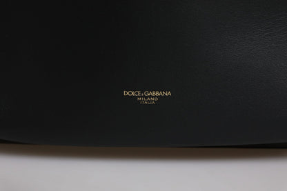 Dolce & Gabbana Black DG Leather Logo Print Travel Back Pack Bag - Sandy Store ByNet