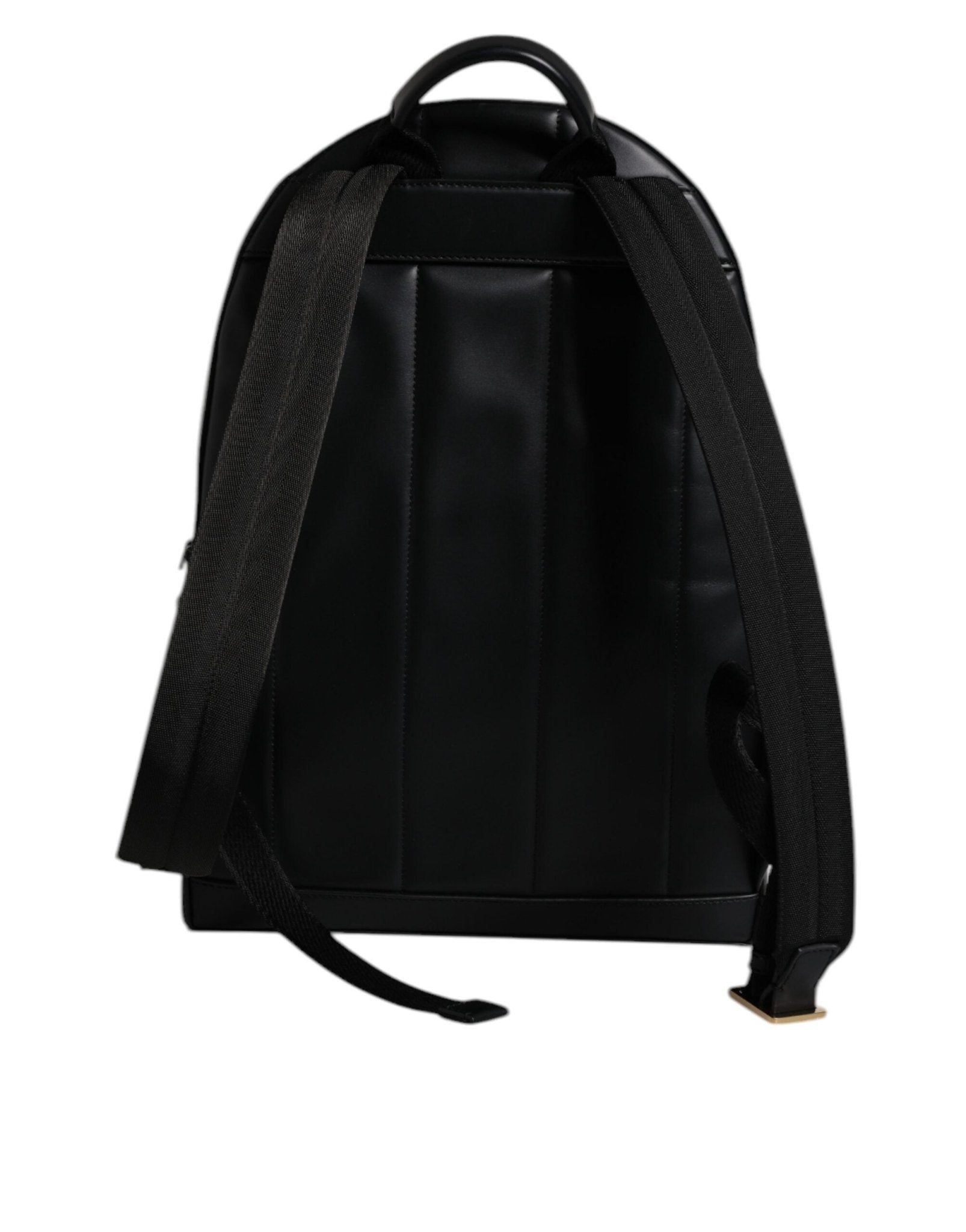 Dolce & Gabbana Black DG Leather Logo Print Travel Back Pack Bag - Sandy Store ByNet