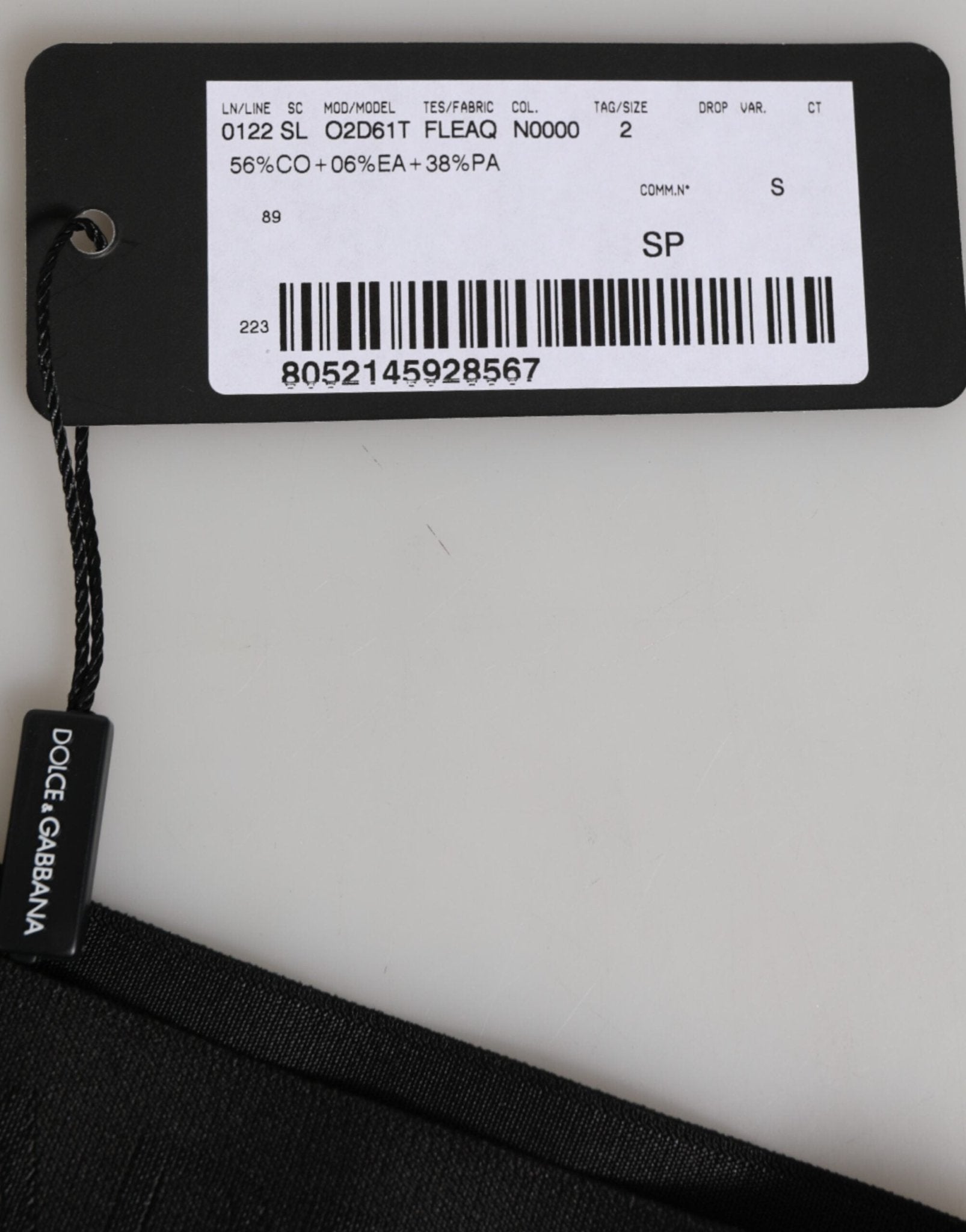 Dolce & Gabbana Black DG Logo Lace High Brief Panty Underwear – IT2 | S par Dolce & Gabbana | Disponible sur Sandy Store ByNet