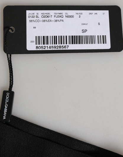 Dolce & Gabbana Black DG Logo Lace High Brief Panty Underwear – IT2 | S par Dolce & Gabbana | Disponible sur Sandy Store ByNet