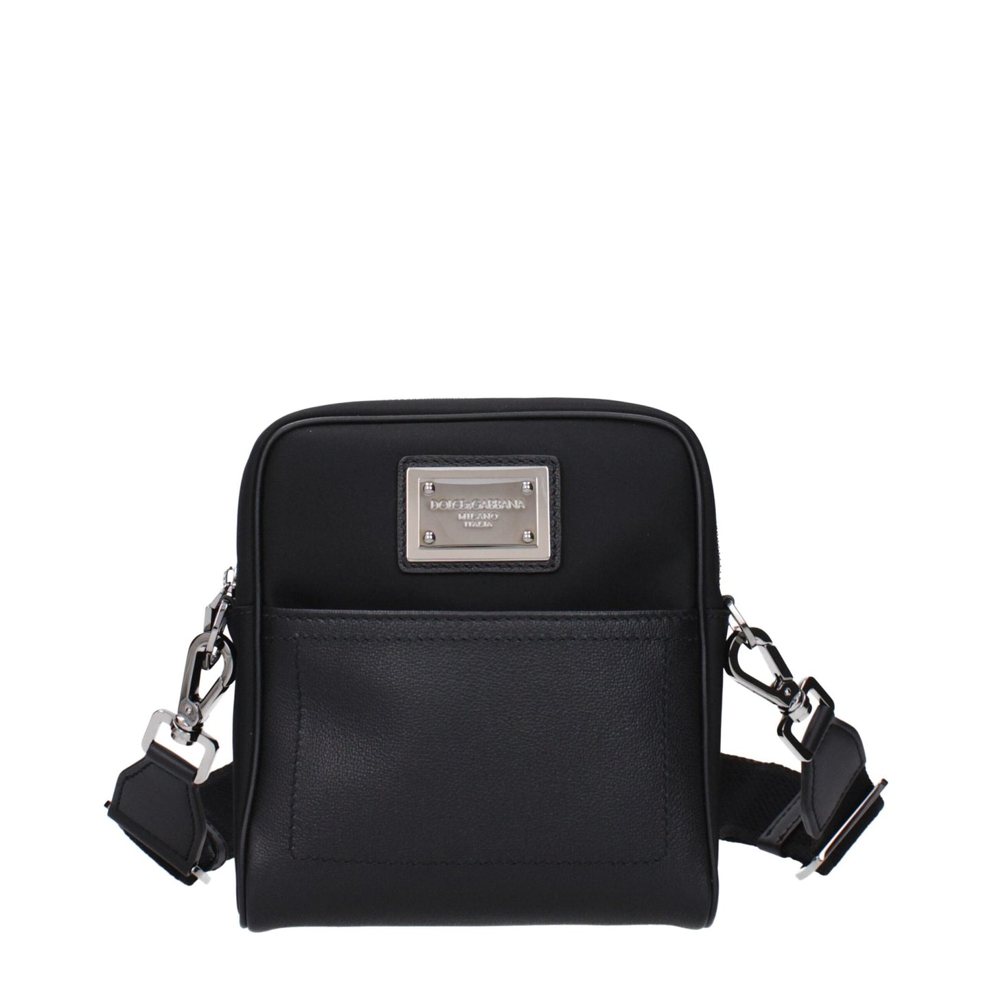 Dolce & Gabbana Black Fabric Crossbody Bags – par Dolce & Gabbana | Disponible sur Sandy Store ByNet