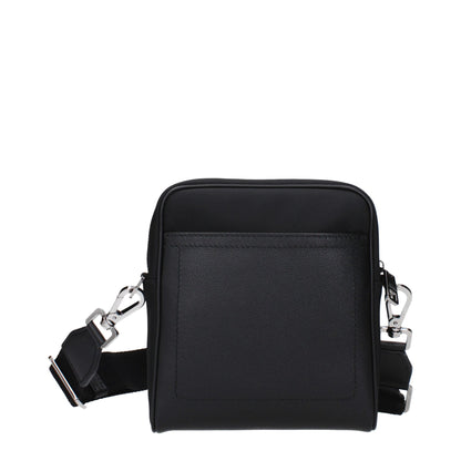 Dolce & Gabbana Black Fabric Crossbody Bags – par Dolce & Gabbana | Disponible sur Sandy Store ByNet