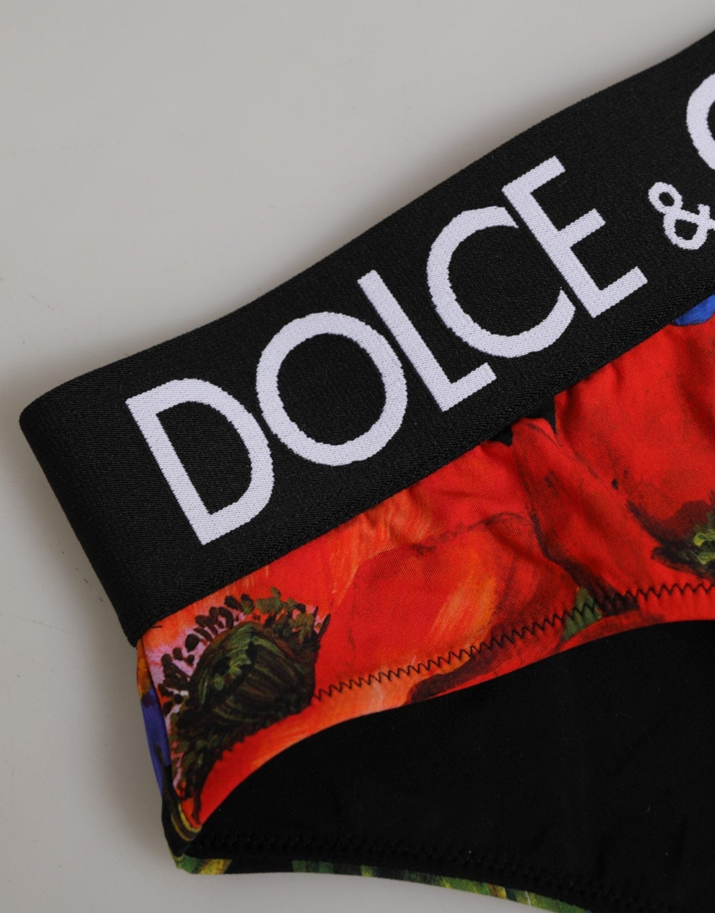 Dolce & Gabbana Black Floral Print High Waist Panty Underwear – IT1 | XS par Dolce & Gabbana | Disponible sur Sandy Store ByNet