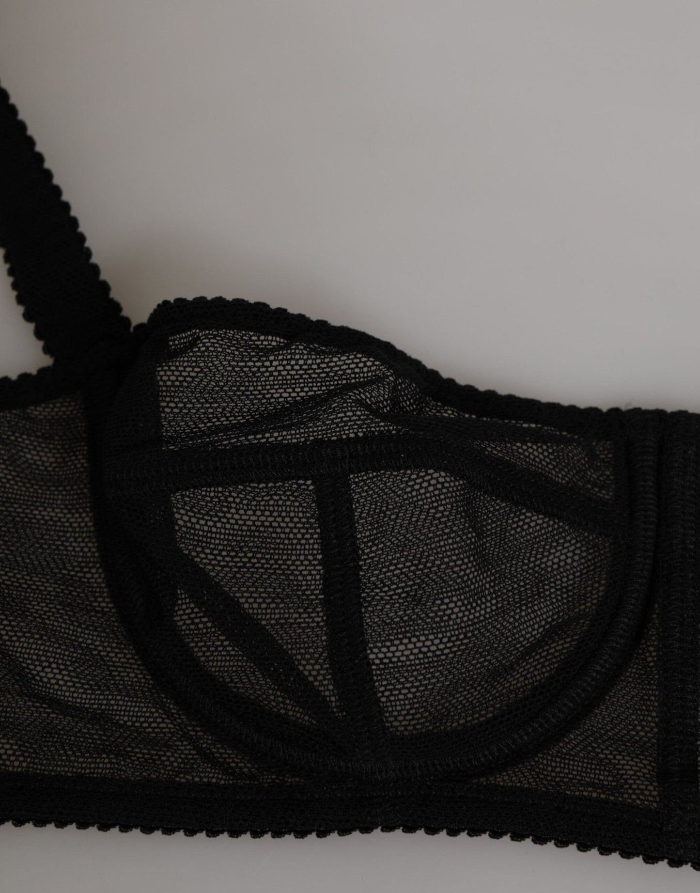 Dolce & Gabbana Black Floral Underwired Balconette Bra Underwear – IT2 | S par Dolce & Gabbana | Disponible sur Sandy Store ByNet