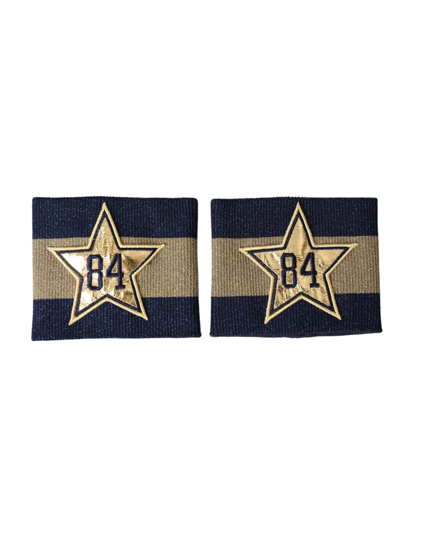 Dolce & Gabbana Black Gold Logo Star 84 Viscose Wristband – par Dolce & Gabbana | Disponible sur Sandy Store ByNet