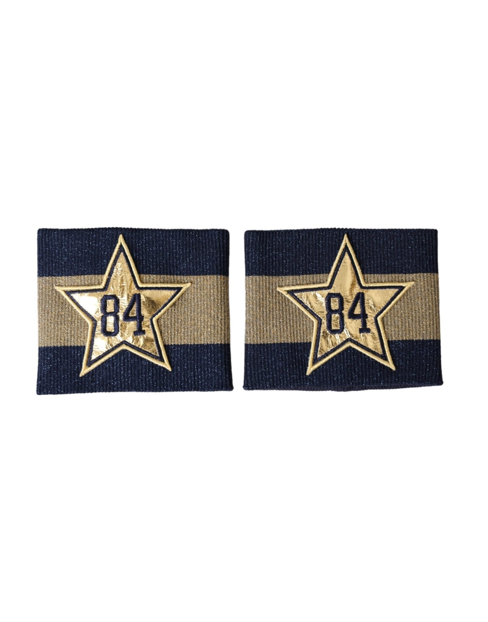 Dolce & Gabbana Black Gold Logo Star 84 Viscose Wristband – par Dolce & Gabbana | Disponible sur Sandy Store ByNet