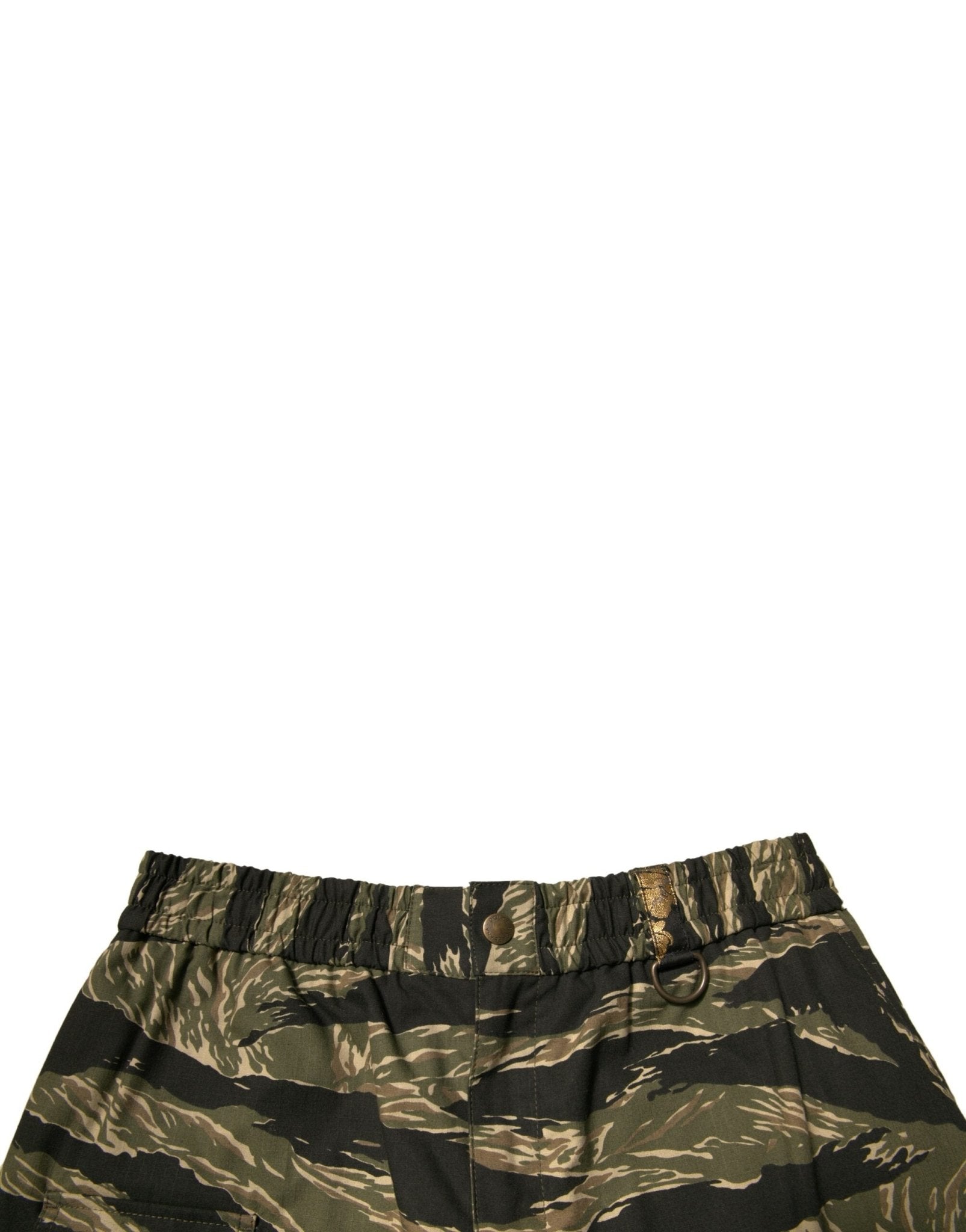 Dolce & Gabbana Black Gold Patterned Cotton Bermuda Shorts - Sandy Store ByNet