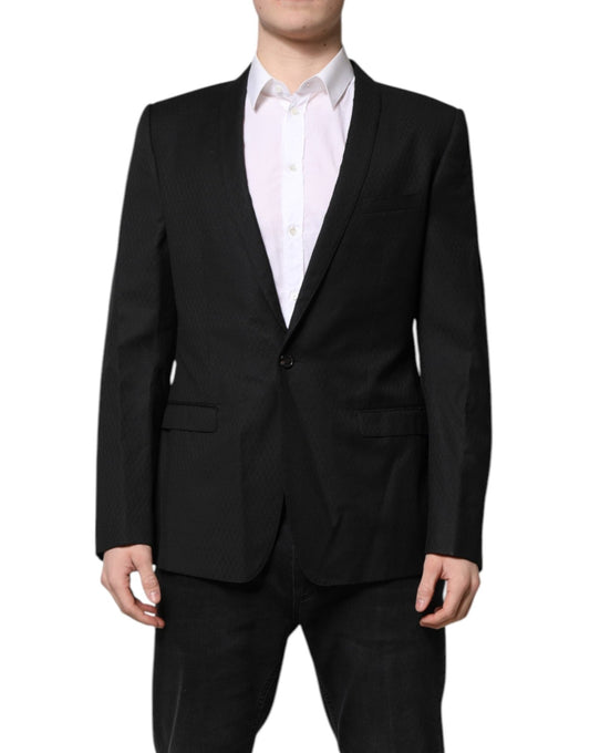 Dolce & Gabbana Black GOLD Single Breasted Suit Coat Blazer – IT50 | L par Dolce & Gabbana | Disponible sur Sandy Store ByNet
