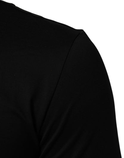 Dolce & Gabbana Black Goodluck 2021 Cotton Crew Neck T-shirt – IT48 | M par Dolce & Gabbana | Disponible sur Sandy Store ByNet