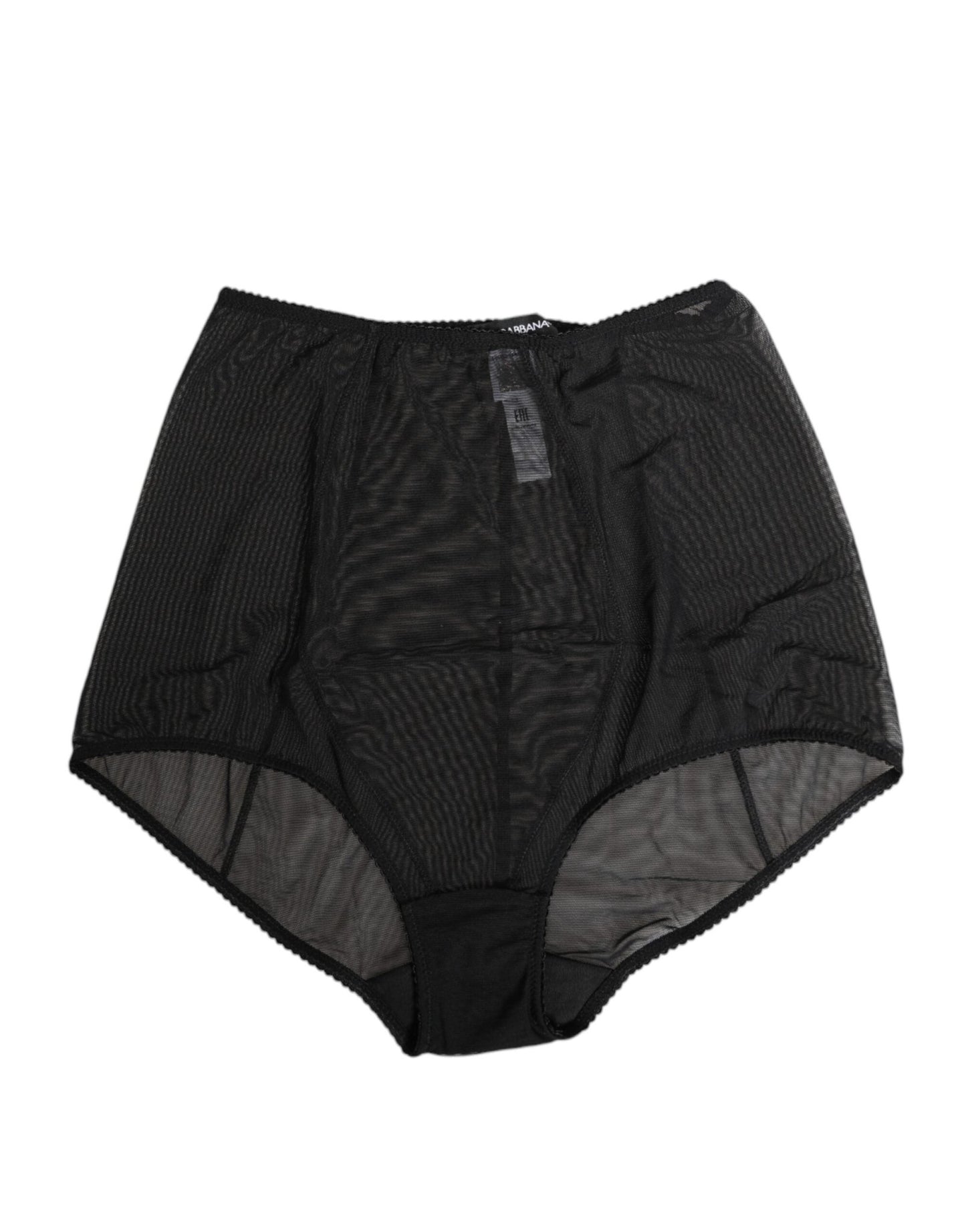 Dolce & Gabbana Black High Waist Mesh Sheer Shapewear Underwear – IT2 | S par Dolce & Gabbana | Disponible sur Sandy Store ByNet