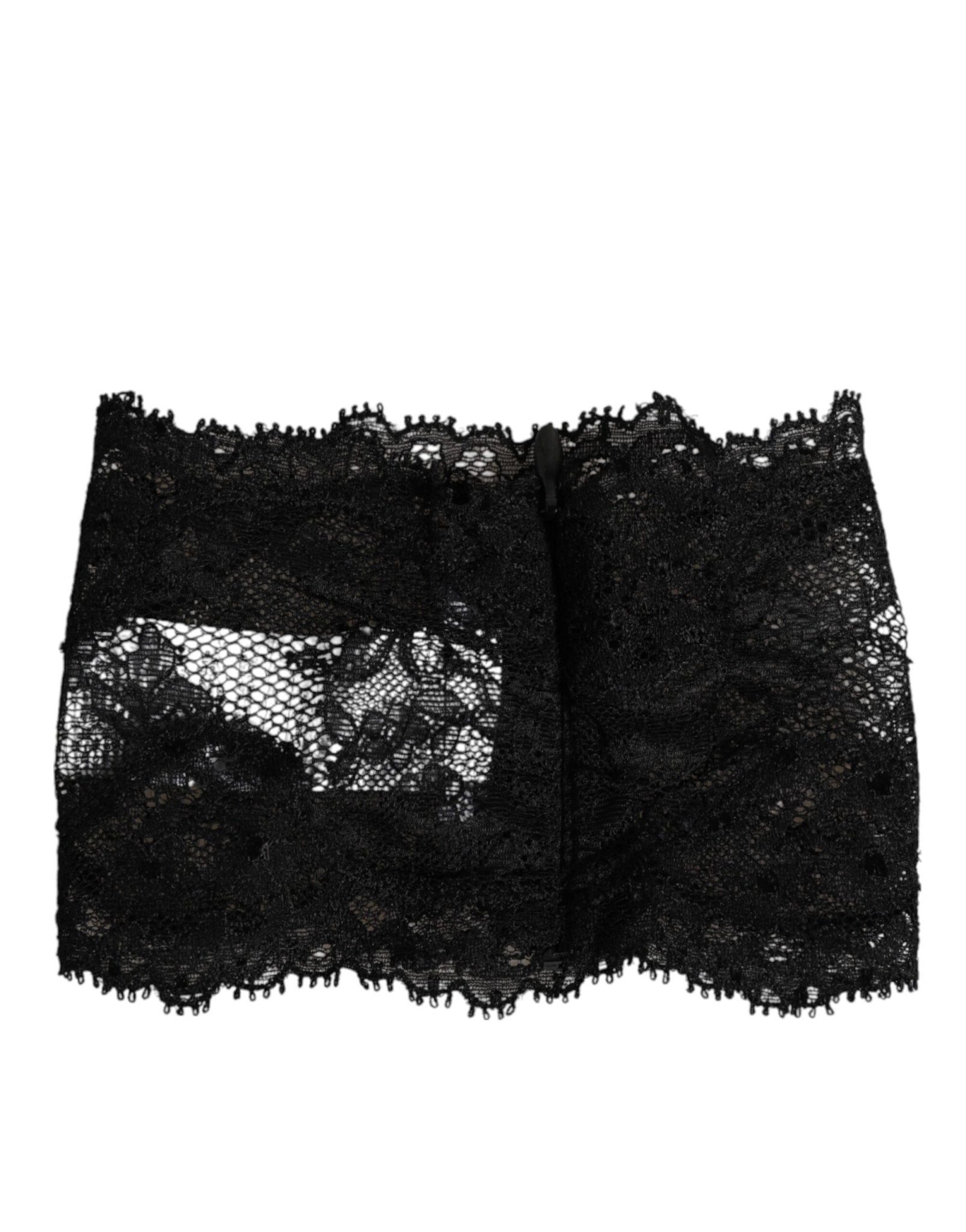 Dolce & Gabbana Black Lace Bandeau Bustier Top Sheer Stretch Underwear – S par Dolce & Gabbana | Disponible sur Sandy Store ByNet