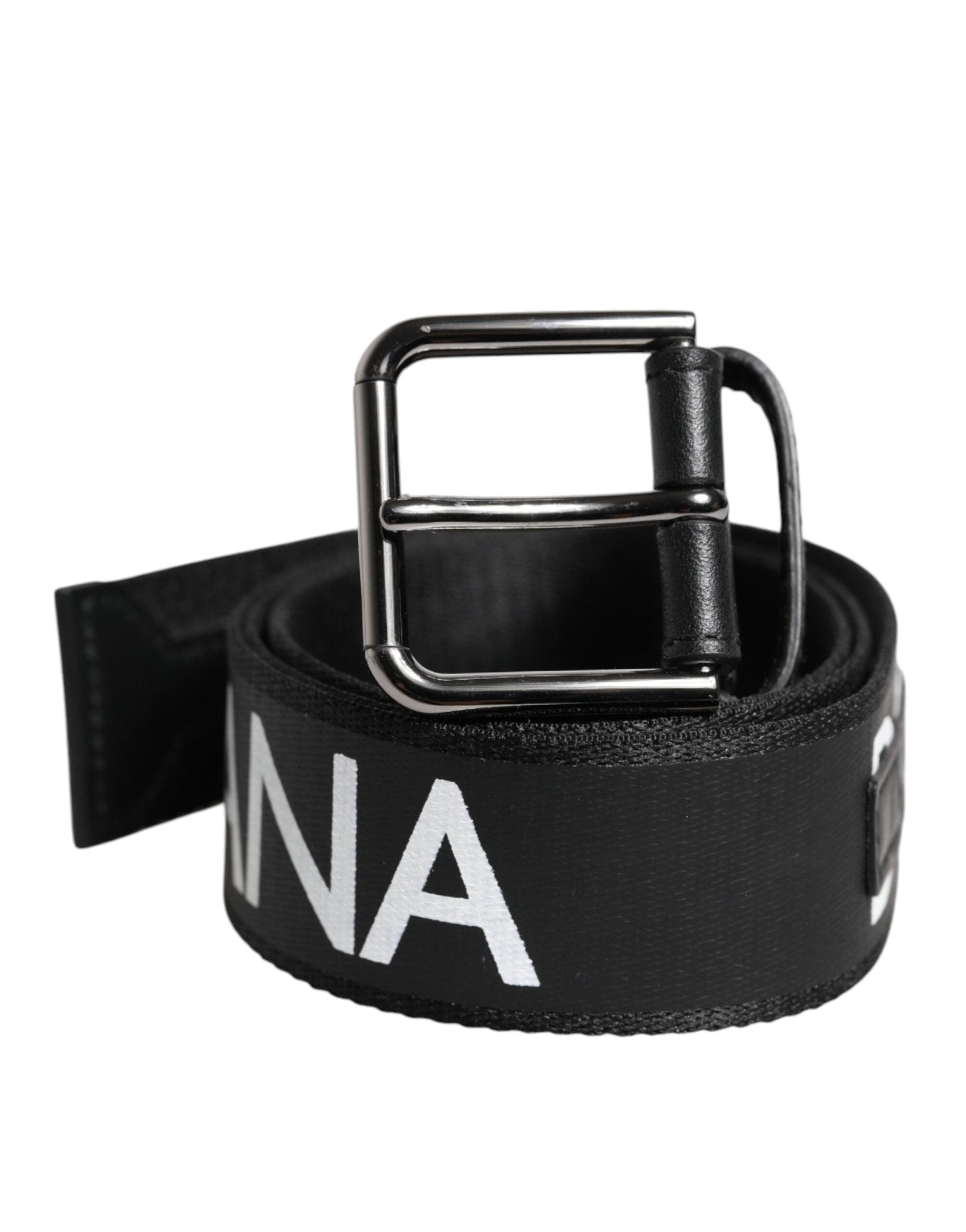 Dolce & Gabbana Black Leather Classic Metal Logo Buckle Belt – 100 cm / 40 Inches par Dolce & Gabbana | Disponible sur Sandy Store ByNet