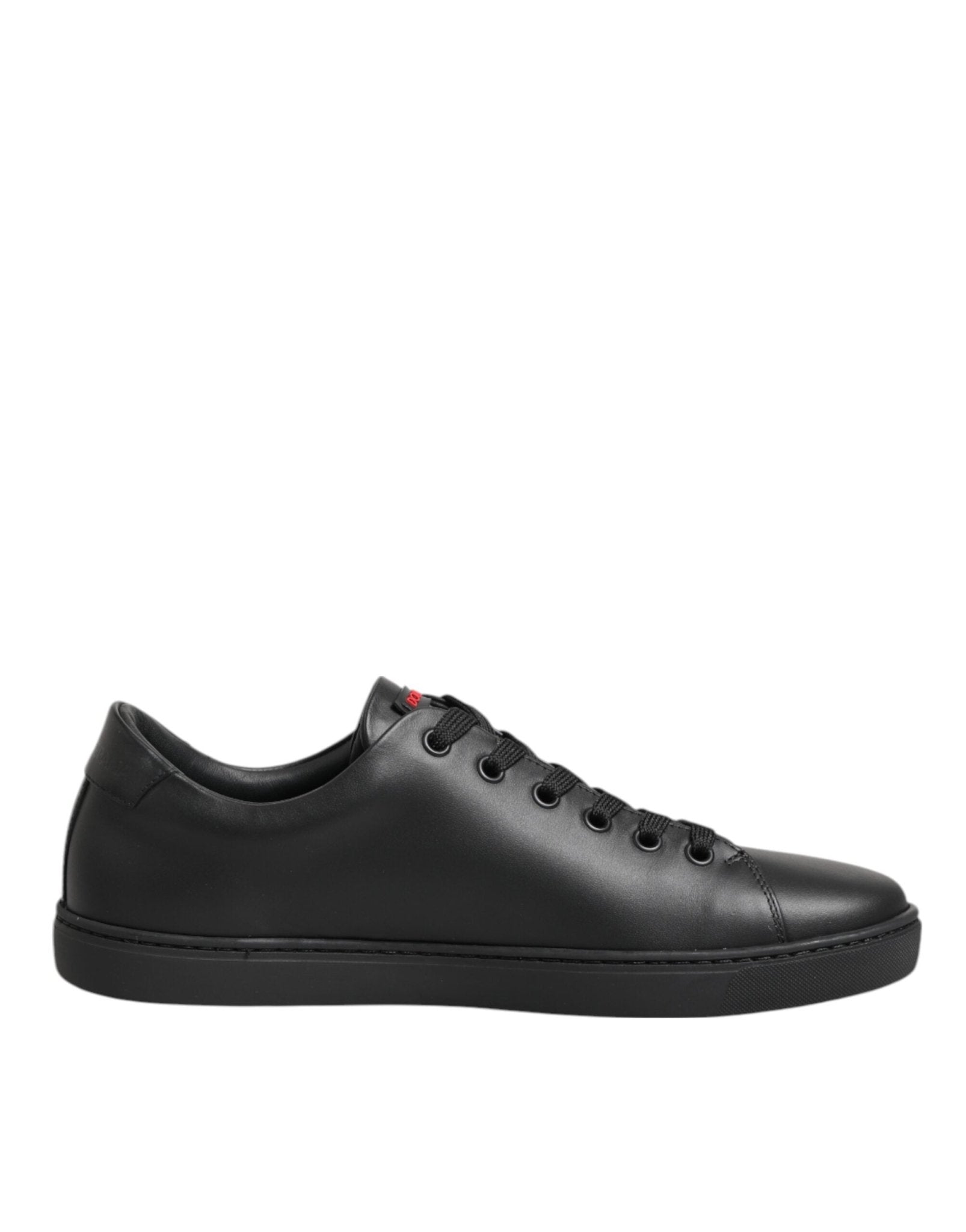 Dolce & Gabbana Black Leather Crystal Heart Low Top Sneakers Shoes – EU35.5/US5 par Dolce & Gabbana | Disponible sur Sandy Store ByNet