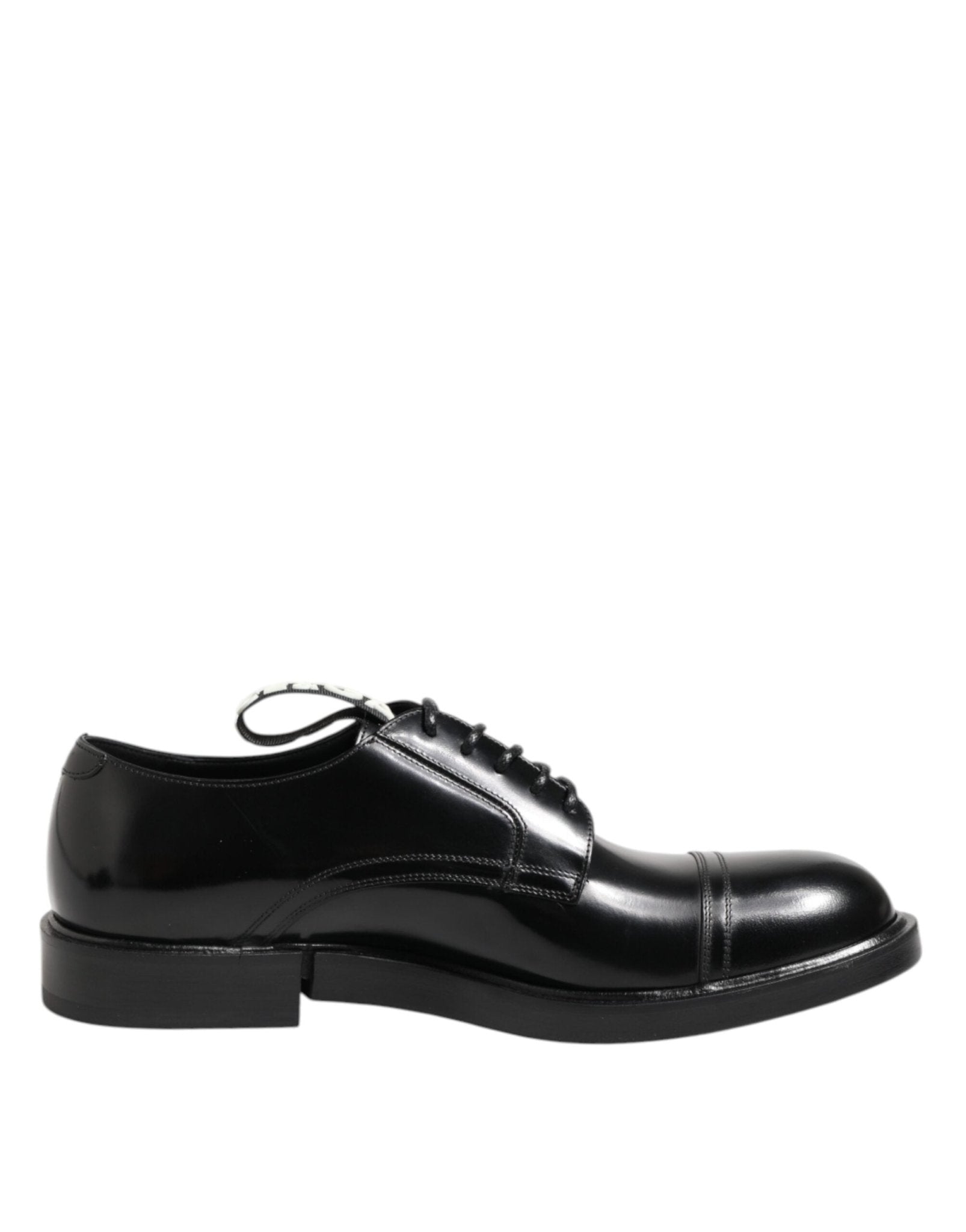 Dolce & Gabbana Black Leather Dress Lace Up Men Formal Shoes – EU41/US8 par Dolce & Gabbana | Disponible sur Sandy Store ByNet