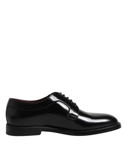 Dolce & Gabbana Black Leather Lace Up Derby Dress Formal Shoes – EU39/US6 par Dolce & Gabbana | Disponible sur Sandy Store ByNet