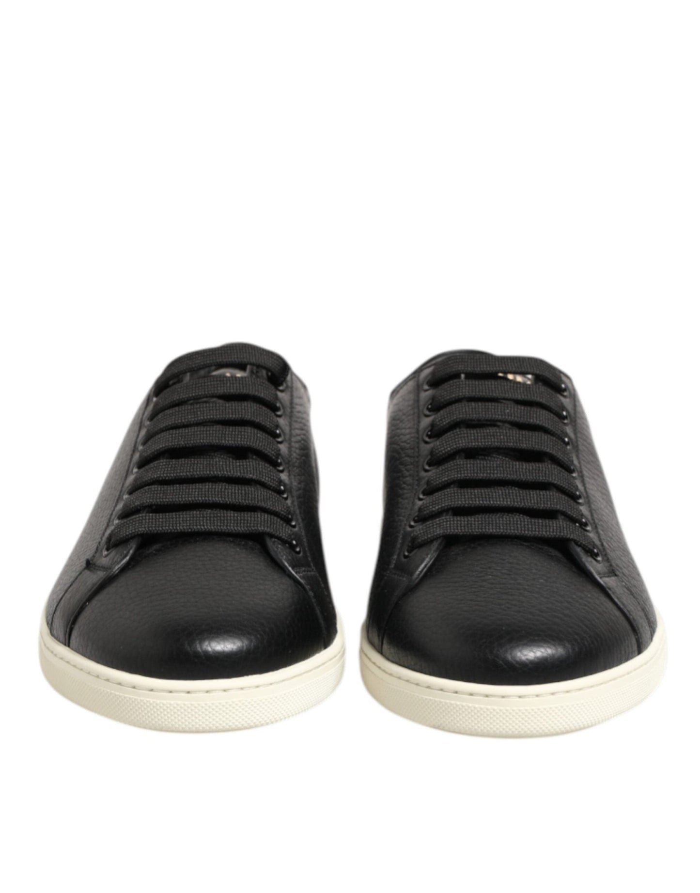 Dolce & Gabbana Black Leather Lace Up Low Top Sneakers Shoes – EU39/US6 par Dolce & Gabbana | Disponible sur Sandy Store ByNet