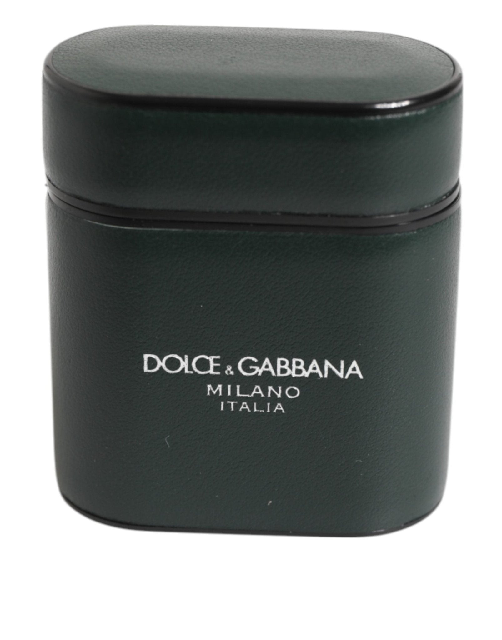 Dolce & Gabbana Black Leather Logo Print Flip Holder Men Airpods Case – par Dolce & Gabbana | Disponible sur Sandy Store ByNet