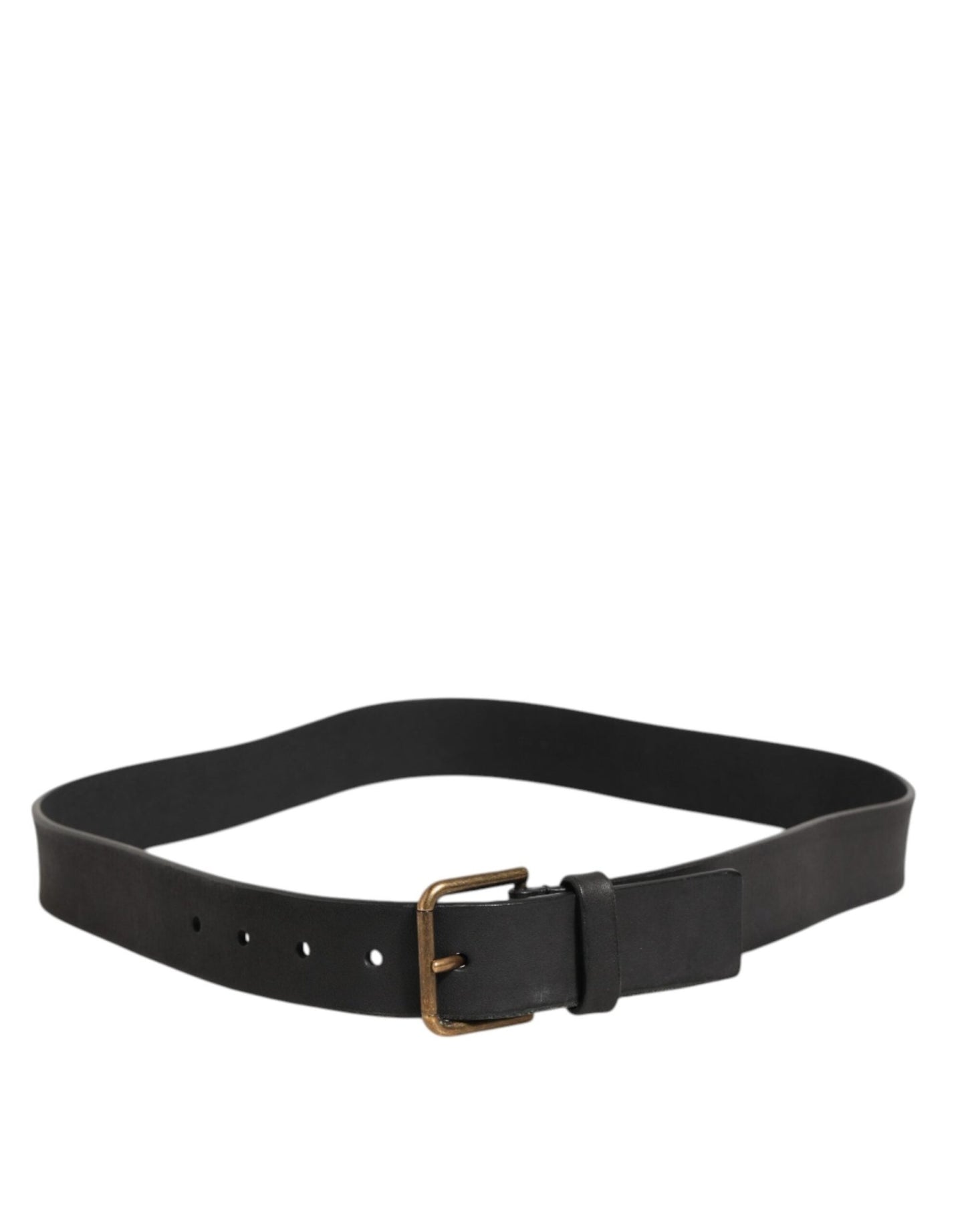 Dolce & Gabbana Black Leather Metal Buckle Classic Men Belt – 90 cm / 36 Inches par Dolce & Gabbana | Disponible sur Sandy Store ByNet