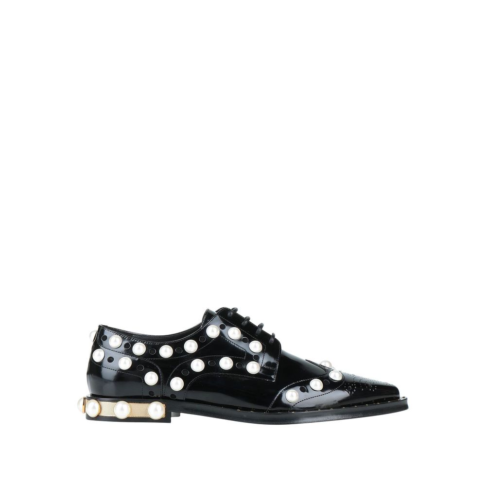 Dolce & Gabbana Black Leather Oxfords And Derby – EU37/US7 par Dolce & Gabbana | Disponible sur Sandy Store ByNet
