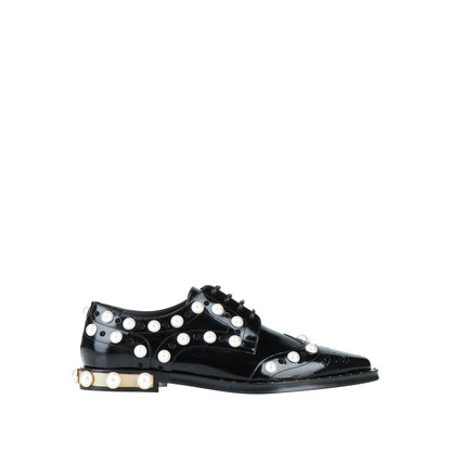 Dolce & Gabbana Black Leather Oxfords And Derby – EU37/US7 par Dolce & Gabbana | Disponible sur Sandy Store ByNet