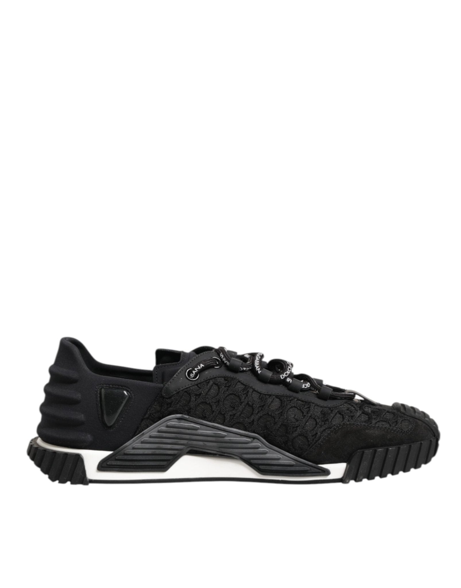 Dolce & Gabbana Black Logo Lace Low Top NS1 Sneaker Shoes – EU44.5/US11.5 par Dolce & Gabbana | Disponible sur Sandy Store ByNet
