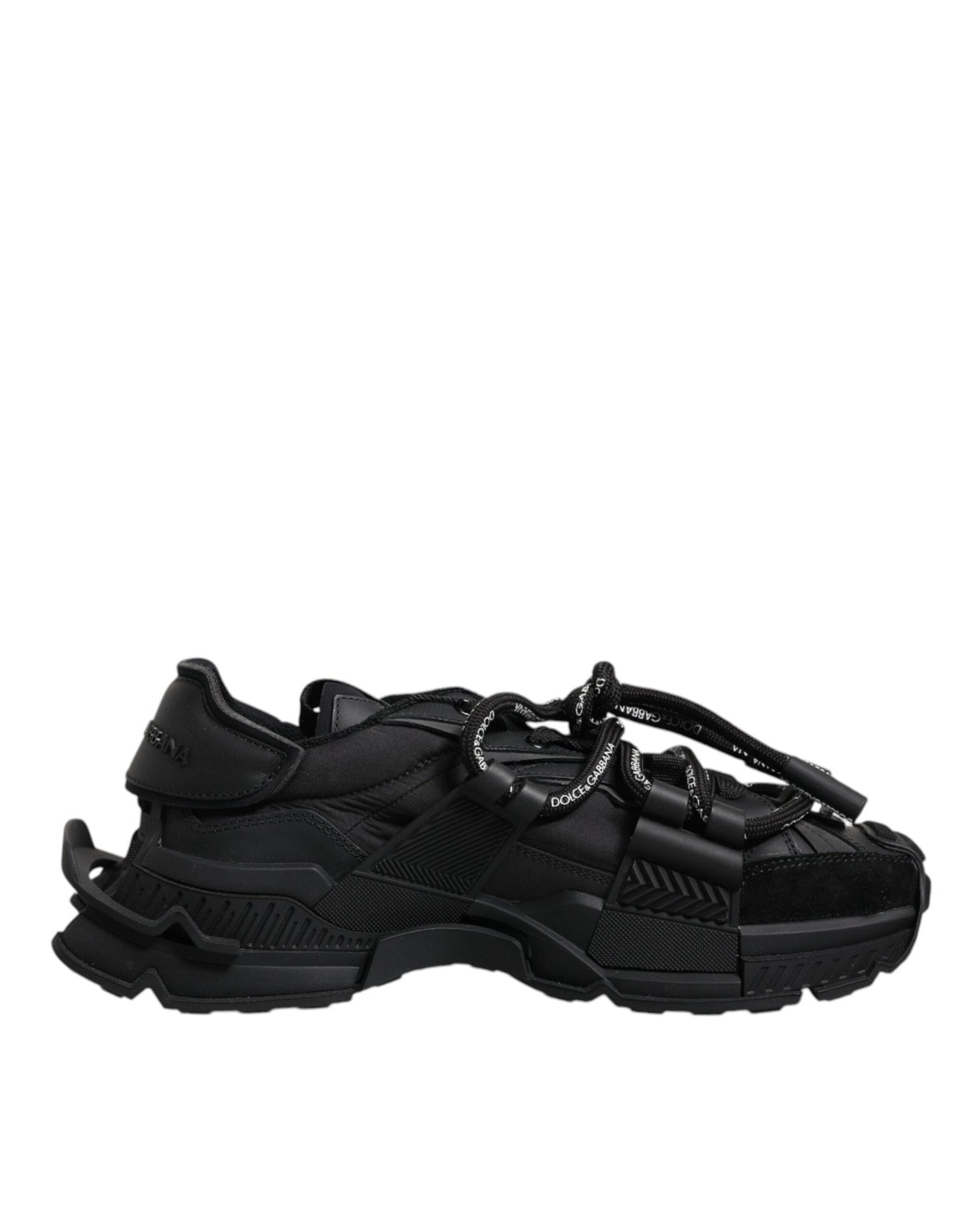 Dolce & Gabbana Black Low Top Space Lace Up Sneakers Shoes – EU39/US6 par Dolce & Gabbana | Disponible sur Sandy Store ByNet