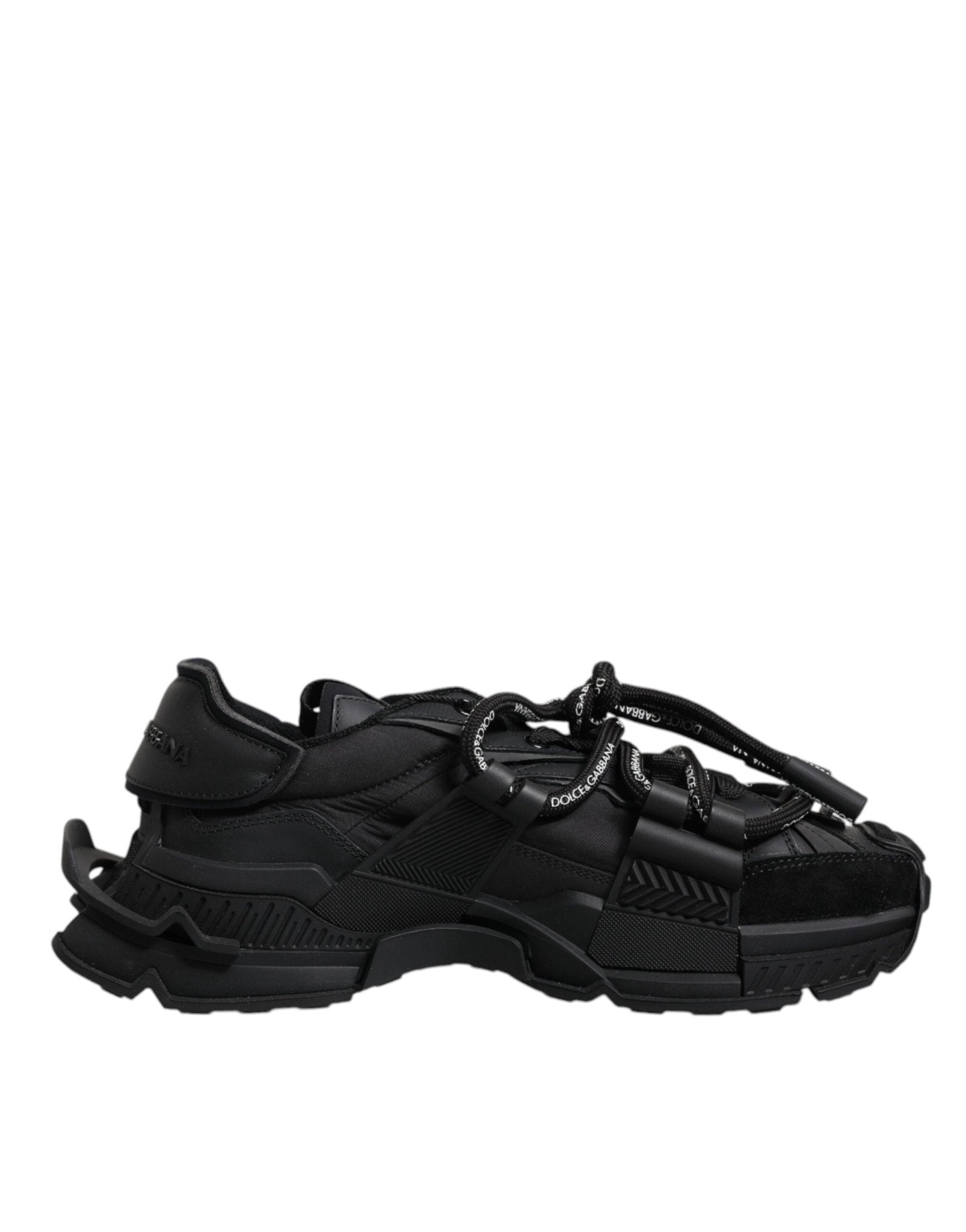 Dolce & Gabbana Black Low Top Space Lace Up Sneakers Shoes – EU39/US6 par Dolce & Gabbana | Disponible sur Sandy Store ByNet