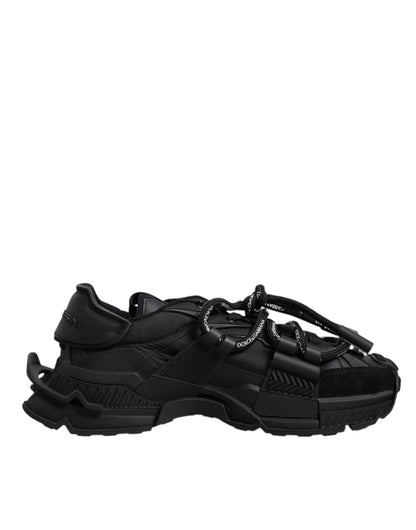 Dolce & Gabbana Black Low Top Space Lace Up Sneakers Shoes – EU39/US6 par Dolce & Gabbana | Disponible sur Sandy Store ByNet