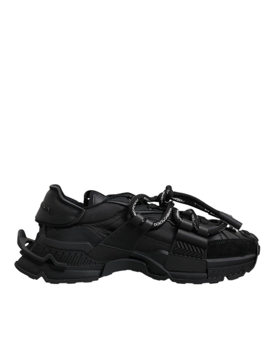 Dolce & Gabbana Black Low Top Space Lace Up Sneakers Shoes – EU39/US6 par Dolce & Gabbana | Disponible sur Sandy Store ByNet