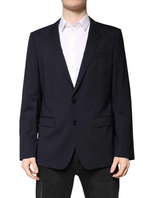 Dolce & Gabbana Black MARTINI Single Breasted Coat Blazer – IT52 | XL par Dolce & Gabbana | Disponible sur Sandy Store ByNet