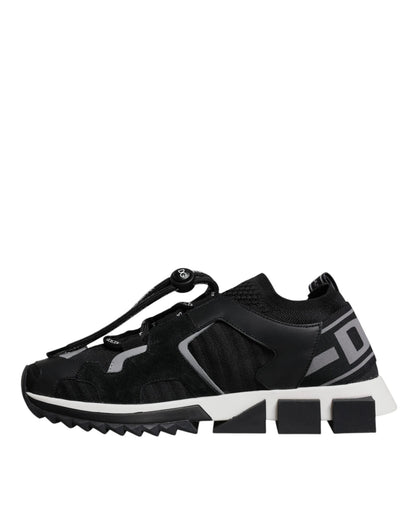 Dolce & Gabbana Black Mesh Sorrento Trekking Sneakers Shoes – EU36.5/US6 par Dolce & Gabbana | Disponible sur Sandy Store ByNet