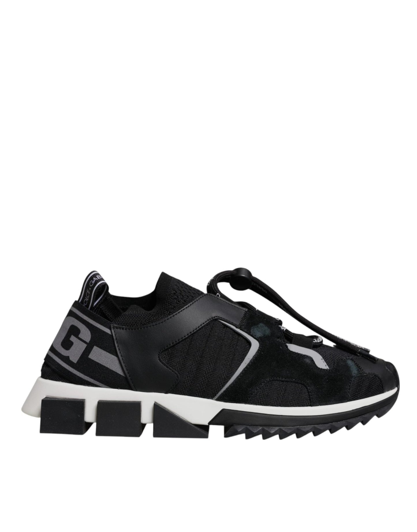 Dolce & Gabbana Black Mesh Sorrento Trekking Sneakers Shoes – EU36.5/US6 par Dolce & Gabbana | Disponible sur Sandy Store ByNet