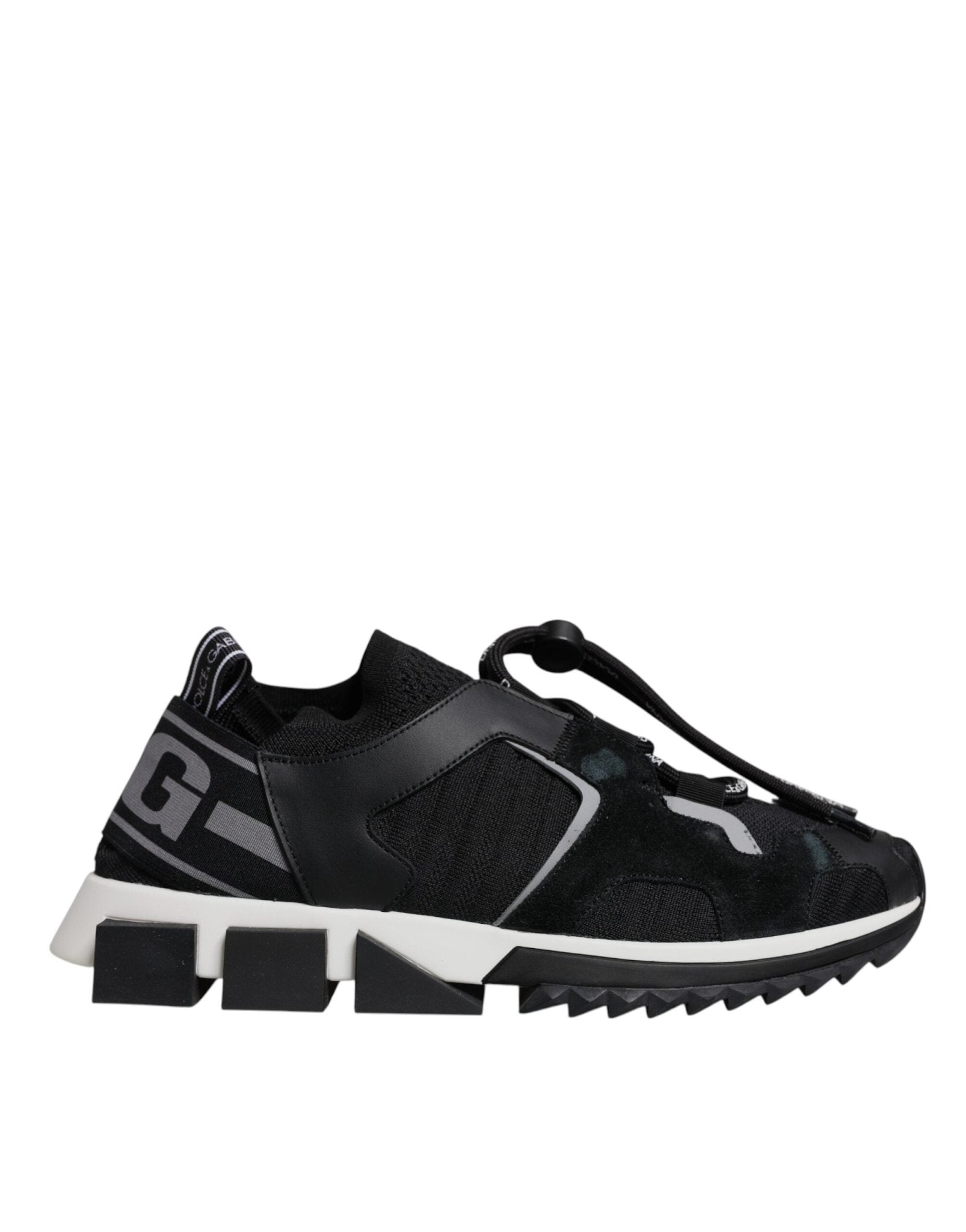 Dolce & Gabbana Black Mesh Sorrento Trekking Sneakers Shoes – EU36.5/US6 par Dolce & Gabbana | Disponible sur Sandy Store ByNet