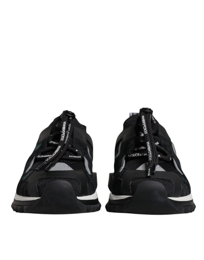 Dolce & Gabbana Black Mesh Sorrento Trekking Sneakers Shoes – EU36.5/US6 par Dolce & Gabbana | Disponible sur Sandy Store ByNet