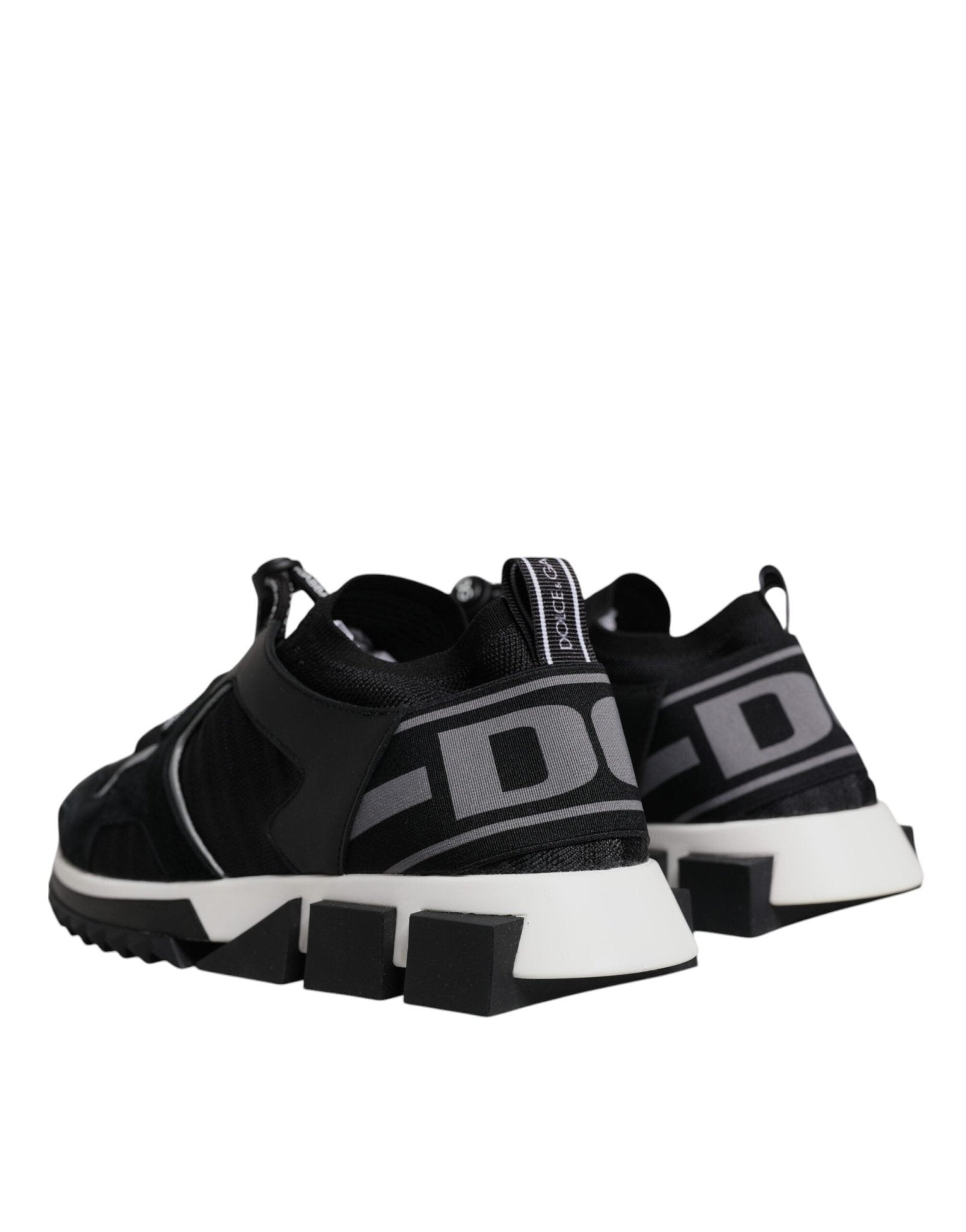 Dolce & Gabbana Black Mesh Sorrento Trekking Sneakers Shoes – EU39.5/US9 par Dolce & Gabbana | Disponible sur Sandy Store ByNet