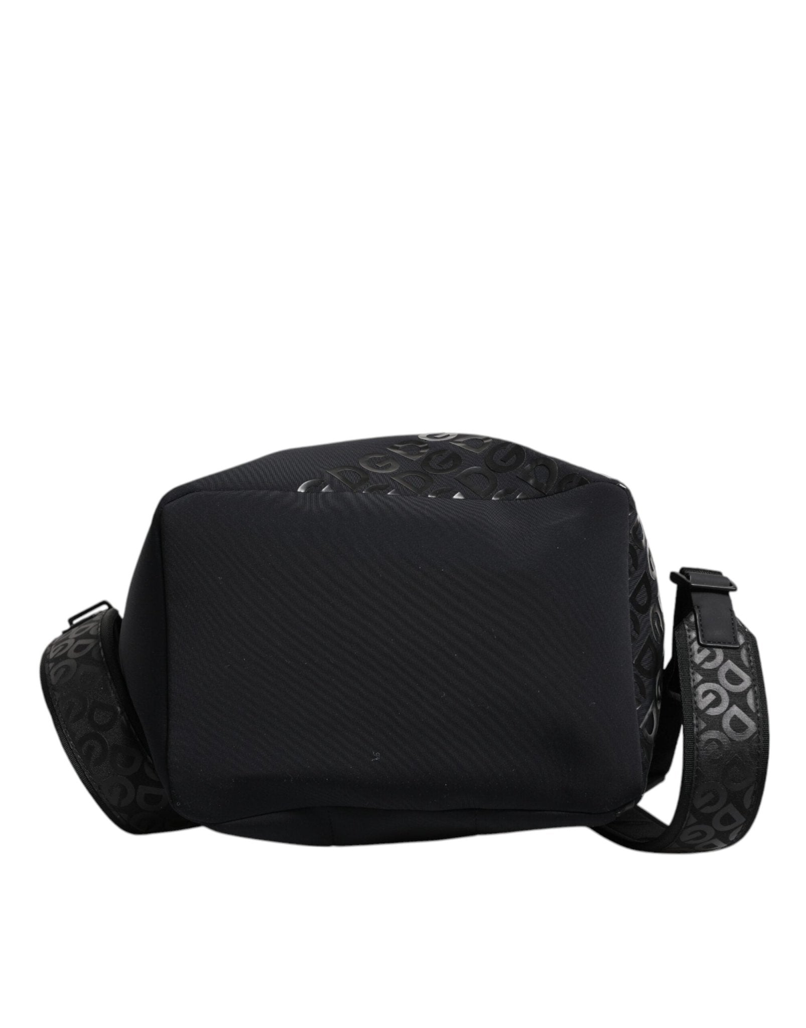 Dolce & Gabbana Black Neoprene Nylon DG Logo School Backpack Bag - Sandy Store ByNet