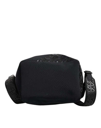 Dolce & Gabbana Black Neoprene Nylon DG Logo School Backpack Bag - Sandy Store ByNet