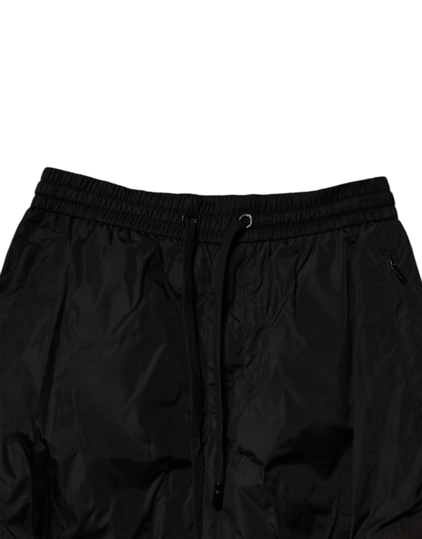 Dolce & Gabbana Black Nylon Cargo Jogger Men Sweatpants Pants - Sandy Store ByNet