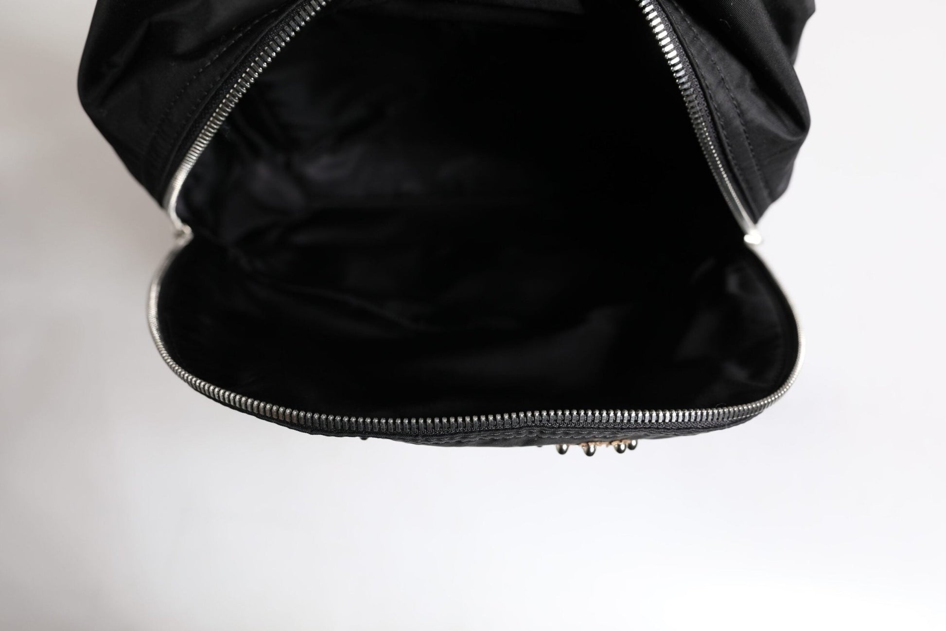 Dolce & Gabbana Black Nylon #DGFAMILY Embellished Backpack VULCANO Bag - Sandy Store ByNet