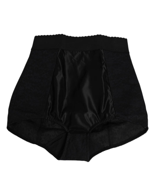 Dolce & Gabbana Black Nylon High Waist Short Panty Underwear – IT42|M par Dolce & Gabbana | Disponible sur Sandy Store ByNet