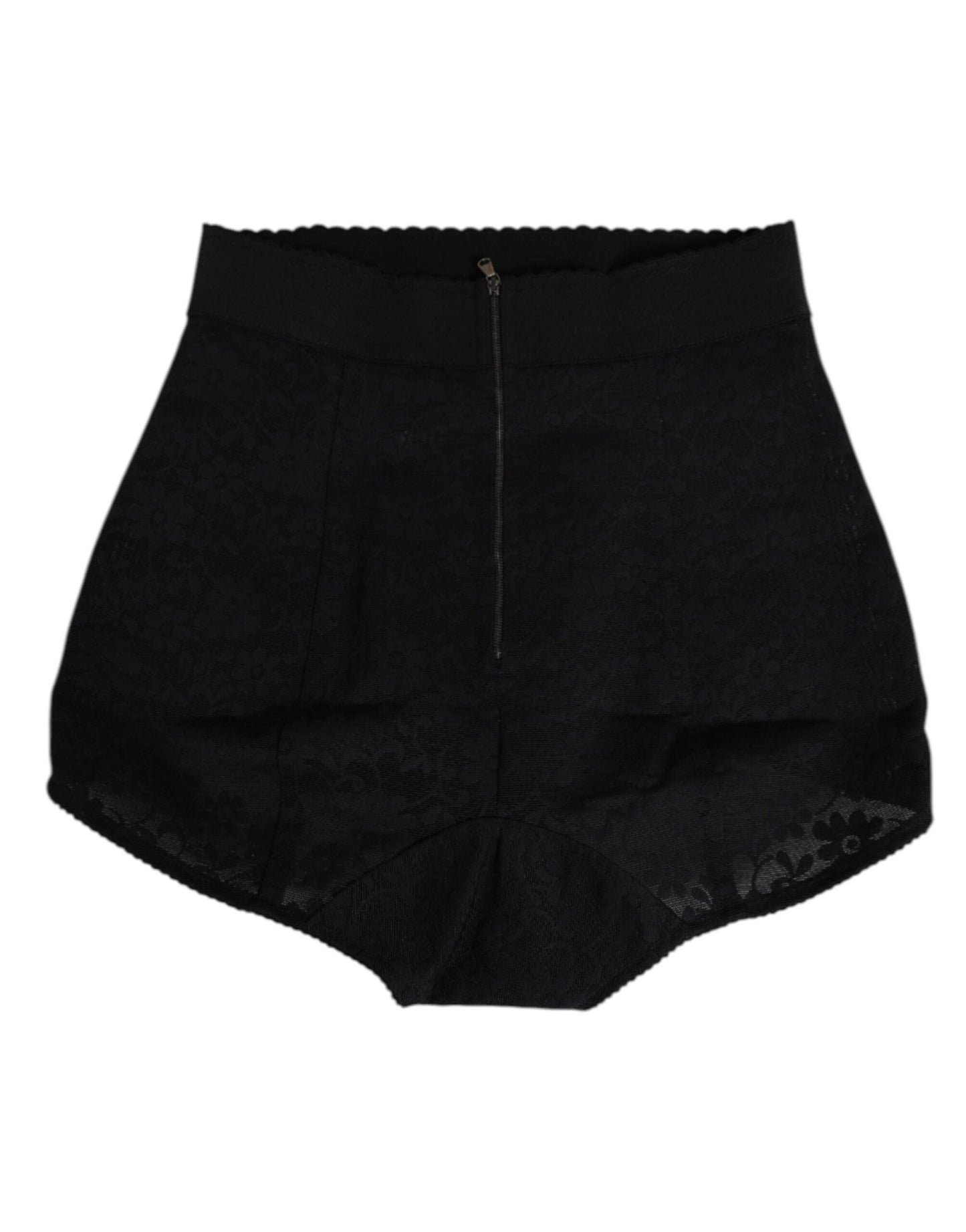 Dolce & Gabbana Black Nylon High Waist Short Panty Underwear – IT42|M par Dolce & Gabbana | Disponible sur Sandy Store ByNet