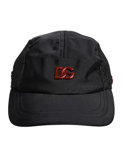 Dolce & Gabbana Black Nylon Logo 6 Panels Baseball Cap – 58 cm|M par Dolce & Gabbana | Disponible sur Sandy Store ByNet