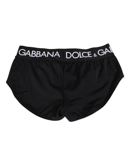 Dolce & Gabbana Black Nylon Logo Waistband Shorts Underwear – IT40|S par Dolce & Gabbana | Disponible sur Sandy Store ByNet