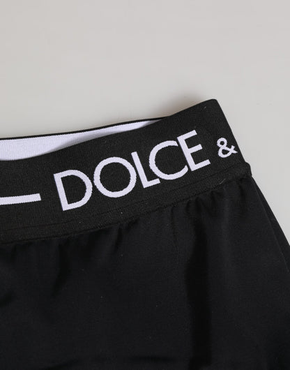 Dolce & Gabbana Black Nylon Logo Waistband Shorts Underwear – IT40|S par Dolce & Gabbana | Disponible sur Sandy Store ByNet