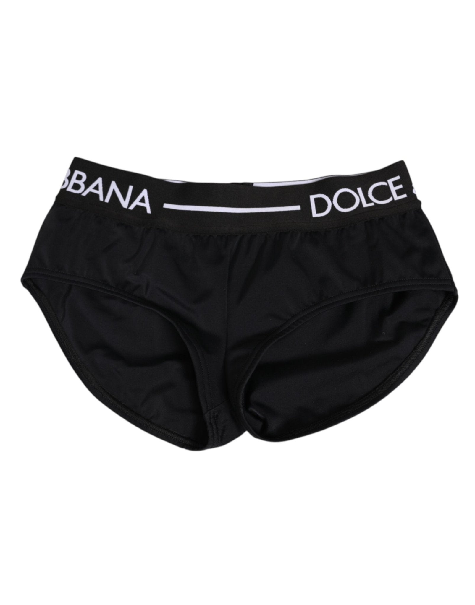 Dolce & Gabbana Black Nylon Logo Waistband Shorts Underwear – IT40|S par Dolce & Gabbana | Disponible sur Sandy Store ByNet